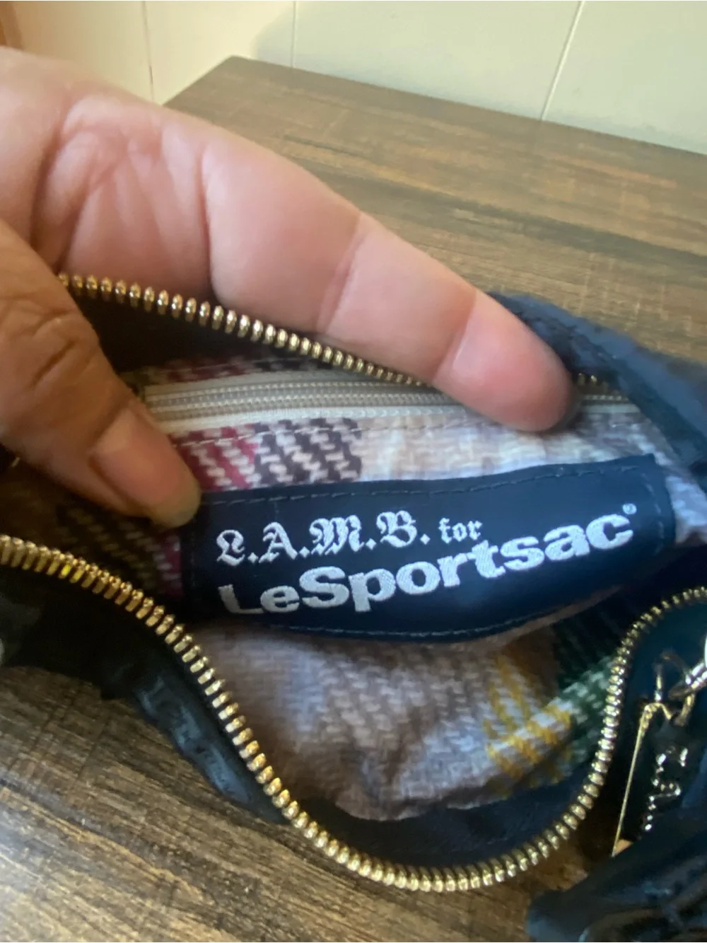 Lesportsac + L.A.M.B. By Gwen Stefani Rasta Hobo Shoulder Bag Y2K RARE
